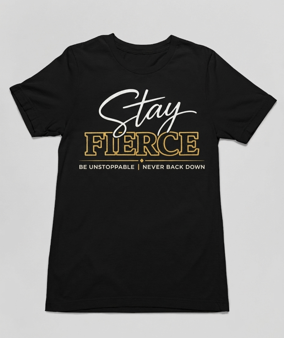 STAY FIERCE PREMIUM TEE