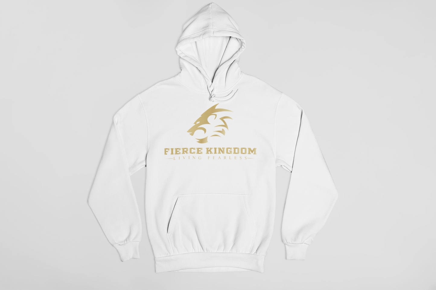 FIERCE KINGDOM Living Fearless Hoodie